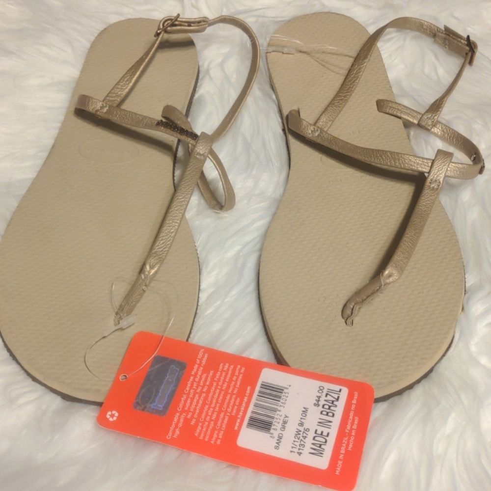 Havaianas backstrap sand grey sandals